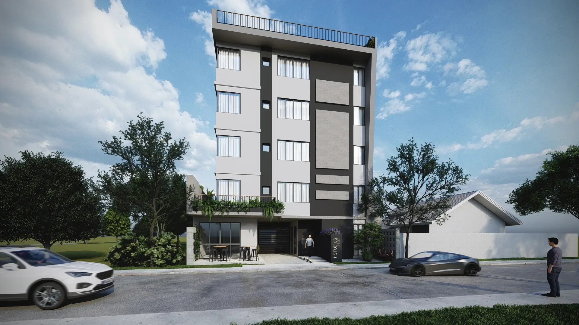 Render do I.Studios La Salle em Toledo